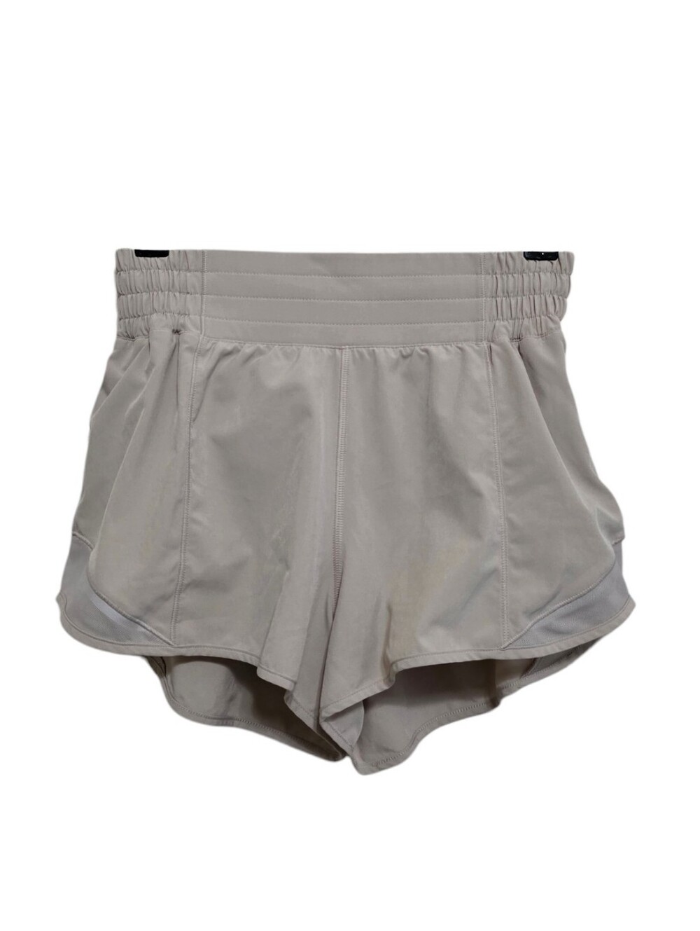 lululemon Hotty Hot High-Rise Lined Short Mojave Tan Size 4